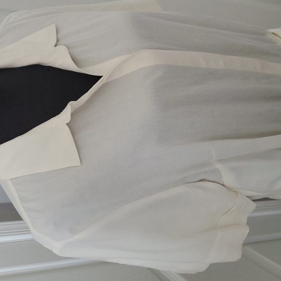 Ann Taylor Linen/Cotton Short Jumper - Picture 3 of 8